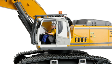 22749 RC-Bagger G100E 1:19 Vollmetall gelb