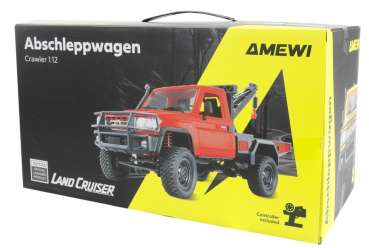 22751 Toyota Land Cruiser Crawler Abschleppwagen 4WD 1:12 RTR rot
