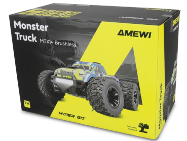 22759 Hyper GO MTX14 Monstertruck brushless 4WD 1:14 RTR