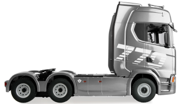 22776 Scania 770 S Zugmaschine + Tieflader-Sattelauflieger