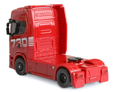 22783 Mini-Scania 730 S mit Kofferauflieger proportional 4WD 1:64 RTR rot