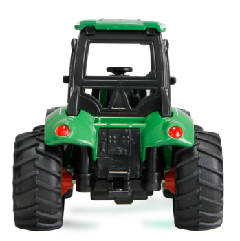22790 Traktor aus Metall mit Anhänger 1:64