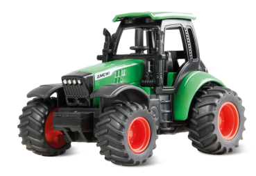 22791 Traktor aus Metall mit Tankanhänger 1:64 RTR