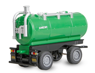 22791 Traktor aus Metall mit Tankanhänger 1:64 RTR