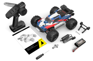 22797 Hyper Go Truggy V2 brushless 4WD 1:16 RTR blau/rot