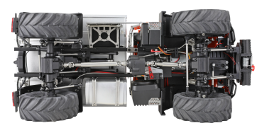 22803 Mercedes-Benz U319 Unimog Geräteträger 4WD 1:14 RTR grün