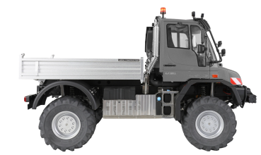 22802 Mercedes-Benz U319 Unimog Geräteträger 4WD 1:14 RTR anthrazit