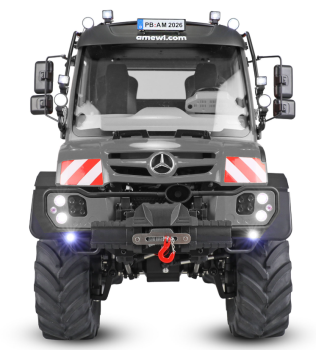 22802 Mercedes-Benz U319 Unimog Geräteträger 4WD 1:14 RTR anthrazit