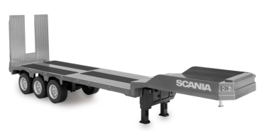 22809 Scania 770 S Zugmaschine + Tieflader-Sattelauflieger 6x4 1:24 RTR siber