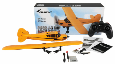 24107 Piper J-3 Cup mit Gyro 3-Kanal RTF gelb