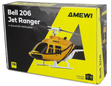 25358 Bell 206 Jet Ranger Helikopter 4-Kanal 6G RTF
