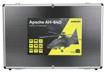 25368 Apache AH-64D CP Helikopter 6G/3D RTF grün