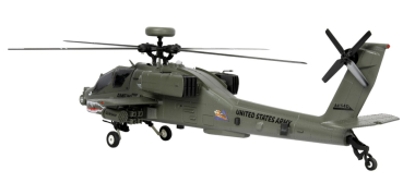 25368 Apache AH-64D CP Helikopter 6G/3D RTF grün