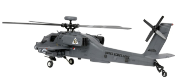 25369 Apache AH-64D CP Helikopter 6G/3D RTF grau