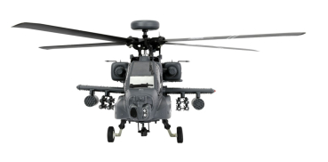 25369 Apache AH-64D CP Helikopter 6G/3D RTF grau