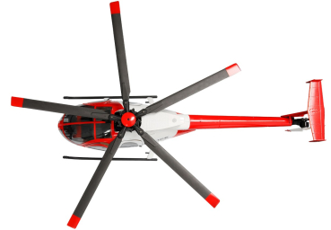 25374 MD500 Pro GPS Helikopter Police 9-Kanal 3D/6G RTF