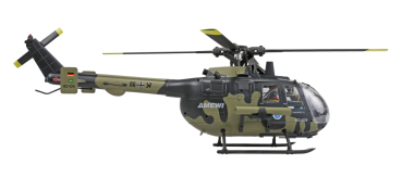 25378 Bo105 Helikopter Bundeswehr brushless 6-Kanal 3D/6G RTF