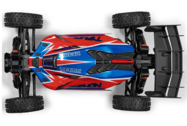 ARA4306V4T3 1/8 TYPHON 223S DSC 4X4 RTR Brushless Buggy, Red