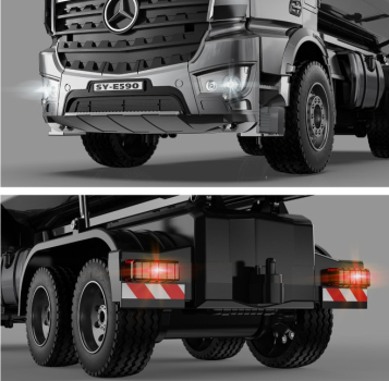 DE9001 Double E Mercedes-Benz Arocs RC-Dump Truck Maßstab 1:20 RTR