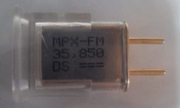 16-4185 Empfänger-Quarz FM-DS 35 MHz Kanal 185 B-Band