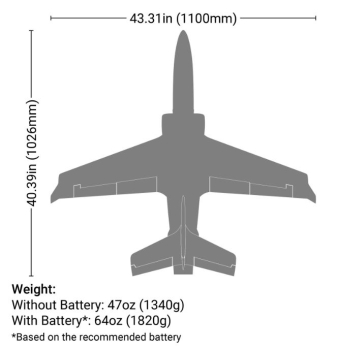 EFL077500 VIPER 70mm EDF Jet EFL BNFbasic