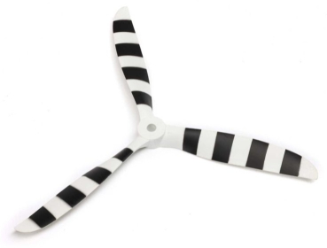 EFLP080653B Luftschraube 8x6,5" 3-Blatt EFL Zebra CW