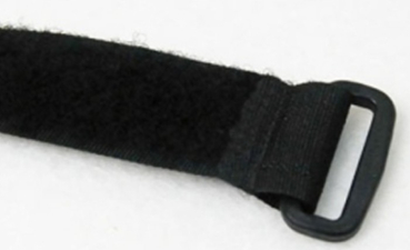 0393.093 Velcro Klettbandring 350 mm schwarz