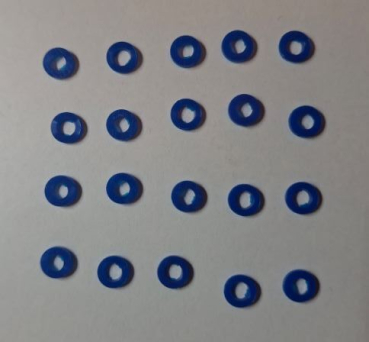 X0670 Verliersicherung für Schrauben M2,5 20 Stück