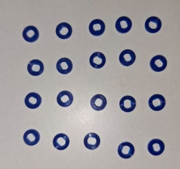 X0670 Verliersicherung für Schrauben M2,5 20 Stück