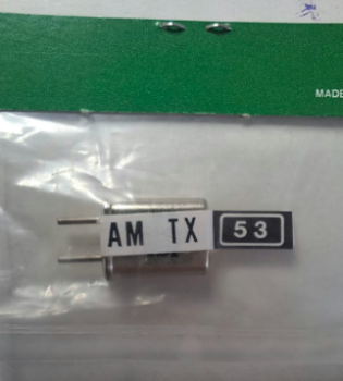 F101053 Sender-Quarz AM 40 MHz Kanal 53