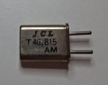 F101081 Sender-Quarz AM 40 MHz Kanal 81