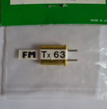 F103063 Sender-Quarz 35 MHz Kanal 63
