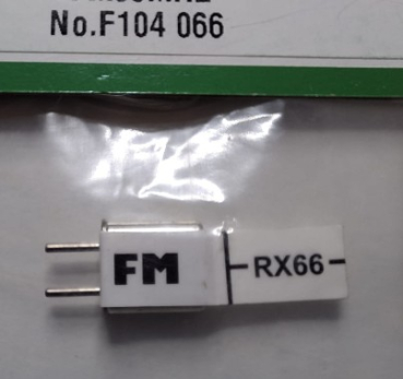 F104066 Empfänger-Quarz FM 35 MHz Kanal 66
