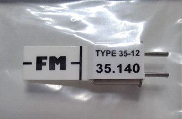 F104074 Empfänger-Quarz FM 35 MHz Kanal 74