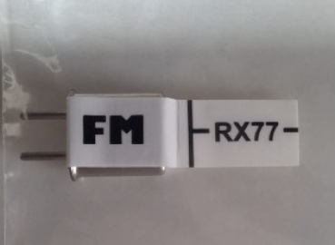F104077 Empfänger-Quarz FM 35 MHz Kanal 77
