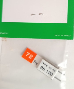 F105072 Empfänger-Quarz FM-DS 35 MHz Kanal 72