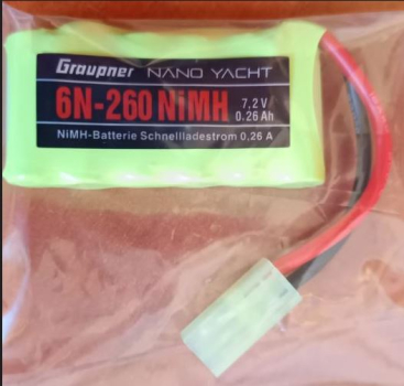 21006.13 Akku 7,2/260 Nano-Yacht Reihe/MiniTAM