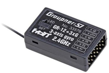 33576 Empfänger HoTT GR-12 +3xG+3A-Gyro