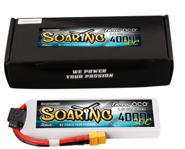 GEA402S30X6GT Lipo 7,4/4000 Soaring-30C "GT" XT60/XH