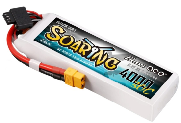 GEA403S30X6GT Gens Ace 4000mAh 3S 30C Lipo Akku mit XT60 | Segeln | G-Tech