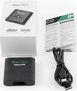 GEAS10-EB Gens ace iMars S10 Portable Smart Charger | DC 10W | 2-3S