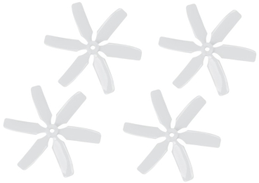 2958.4X4.6R Luftschrauben 4046 6-Blatt weiß CW rechtslaufend