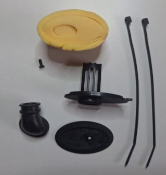 GRSEN006-00 Luftfilter 1:8 SOAR 2-Stufen oval/verdreht