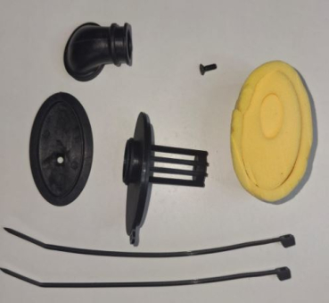 GRSEN006-00 Luftfilter 1:8 SOAR 2-Stufen oval/verdreht