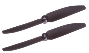 55362300 Luftschraube 4,5x4" GWS-Prop HD schwarz 2 Stück