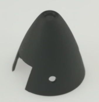 27874902-38 Spinnerkappe Turbo schwarz, 38 mm 