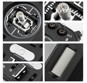 HR1007 HelloRadio V16 MAX 2,4GHz - ELRS LBT Mode 1 Fernsteuerung schwarz