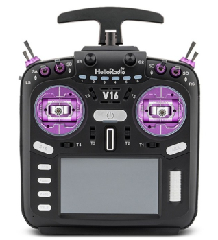 HR1009 HelloRadio V16 MAX 2,4GHz - ELRS LBT Mode 1 Fernsteuerung lila