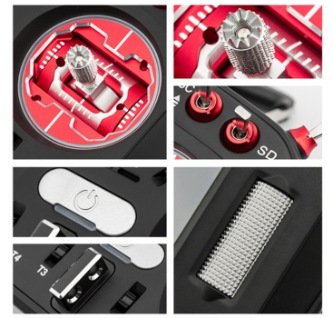 HR1016 HelloRadio V16 MAX 2,4GHz - 4in1 LBT Mode 2 Fernsteuerung rot