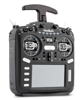 HR1018 HelloRadio V14 MAX OLED 2,4GHz - 4in1 LBT M2 Fernsteuerung grau, schwarz
